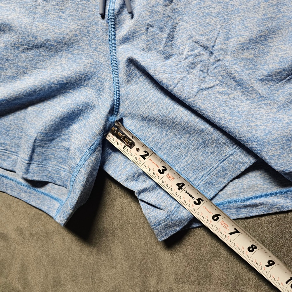 Lululemon Mens Soft Jersey Short 5" Poolside Heathered Blue LM7BCVS Size L NEW - Picture 6 of 9